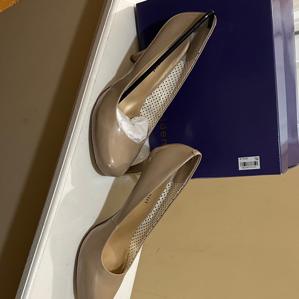 Madden Girl Taupe Heels